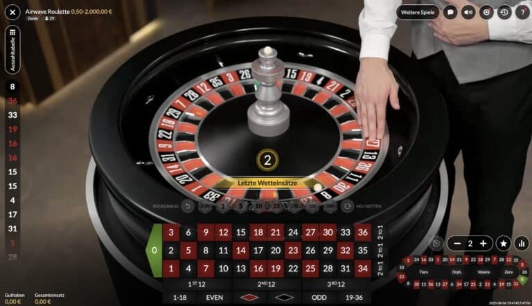 AirWave Roulette OnAir