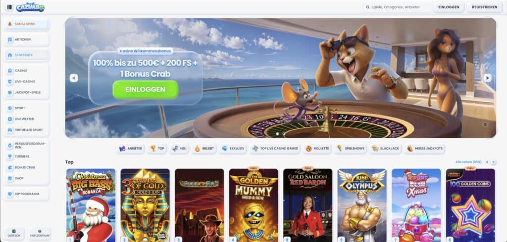 Cazimbo Casino Bonus