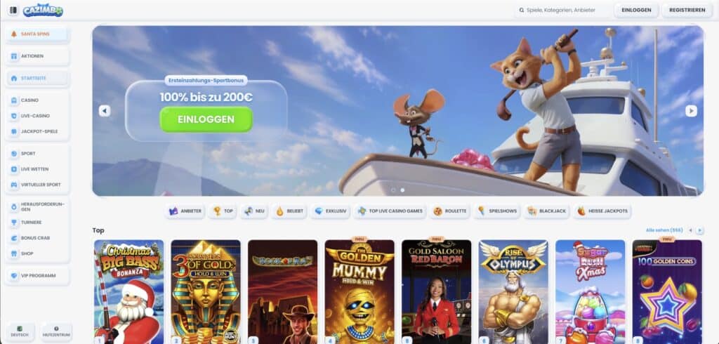 Cazimbo Casino Lobby