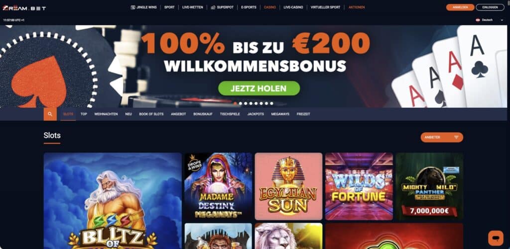 Dream.bet Casino Bonus