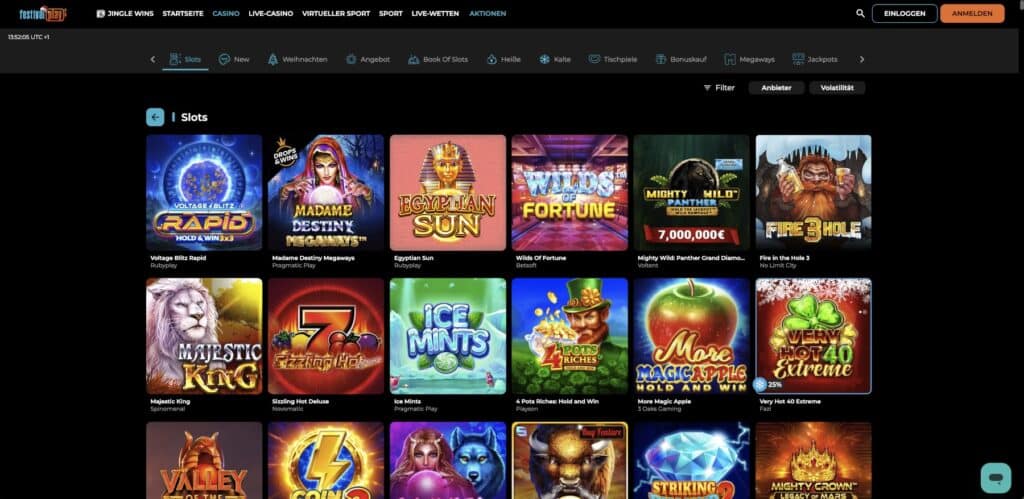 FestivalPlay Casino Slots