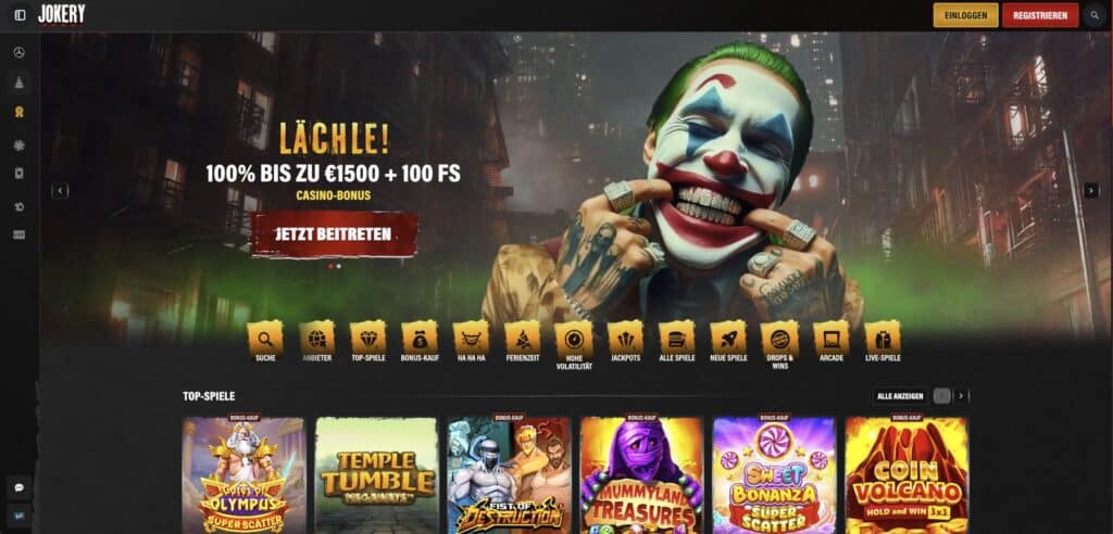 Jokery Casino Bonus