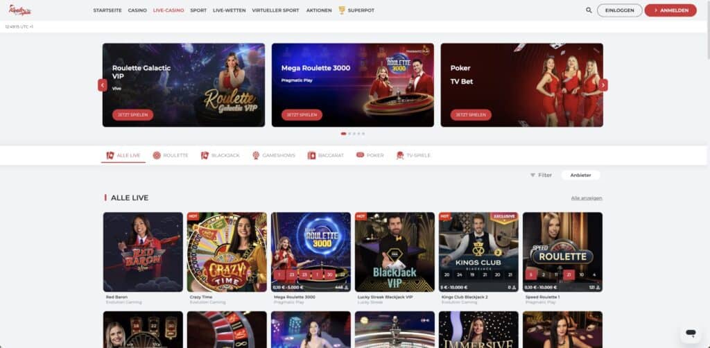 RealSpin Live-Casino