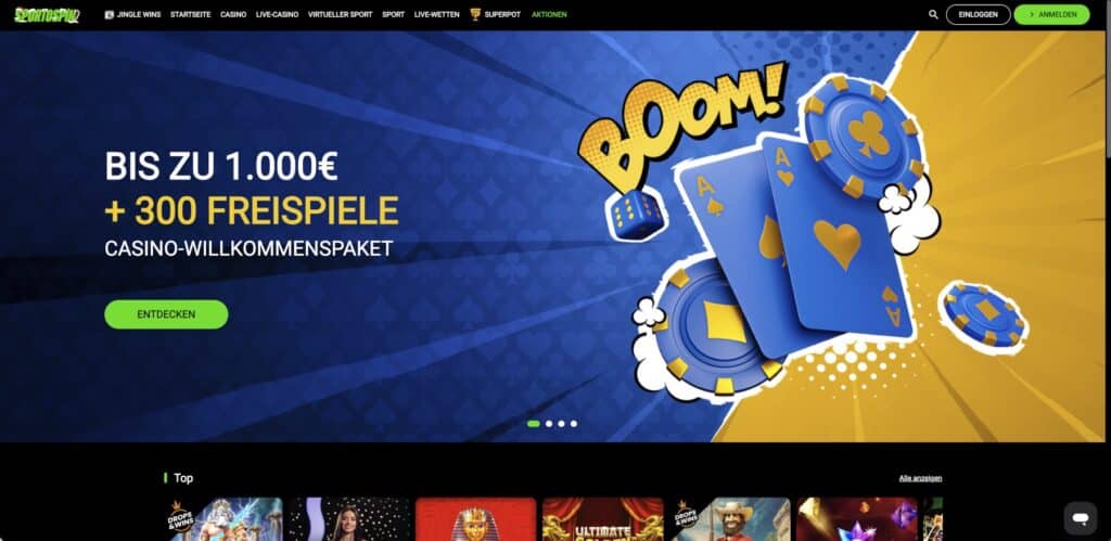 Sportospin Casino Bonus