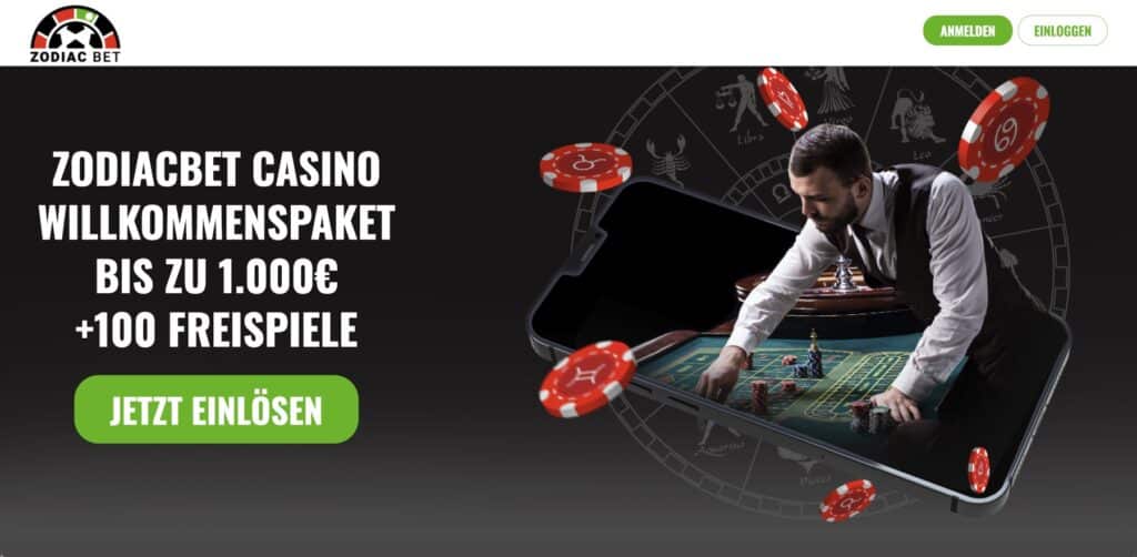 ZodiacBet Casino Bonus