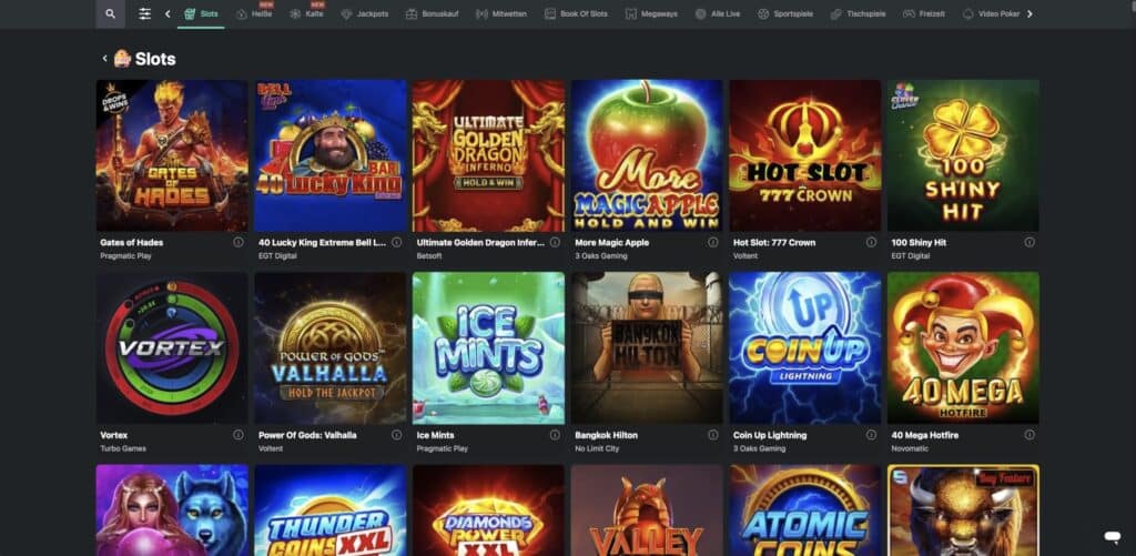 1Bet Casino Slots
