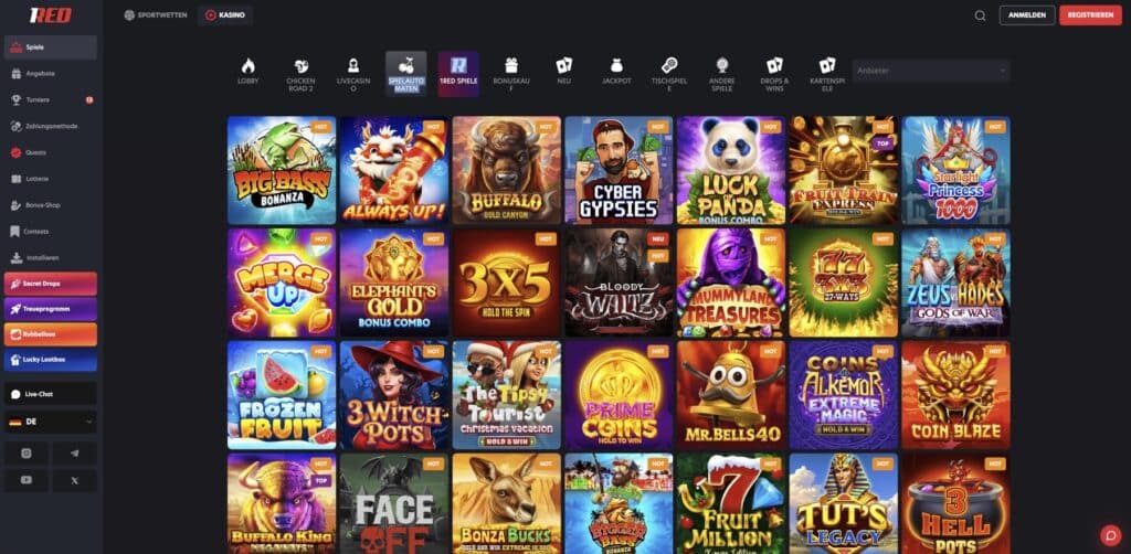 1Red Casino Slots
