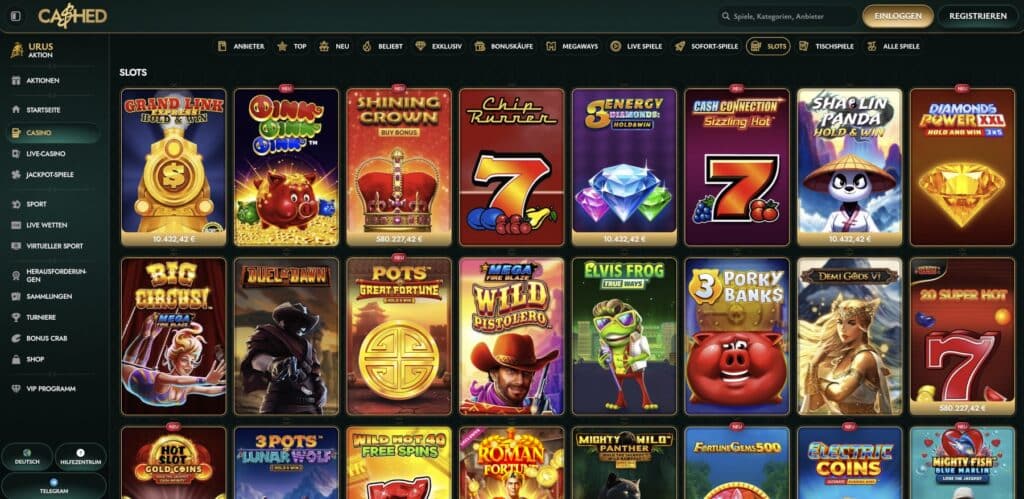 Cashed Casino Slots